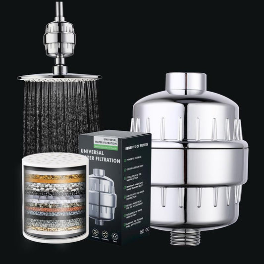 Universal Shower Head Filter for Removing Harmful Substances